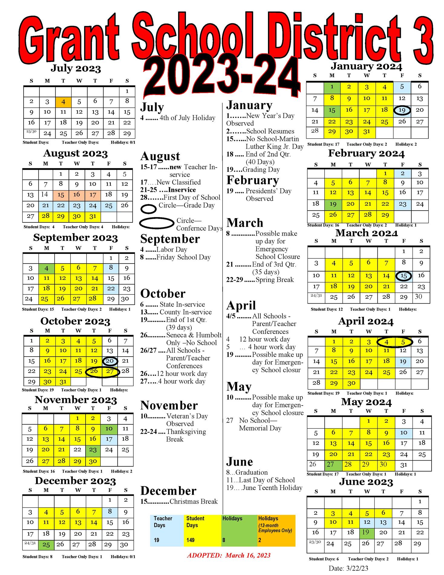 2023-34 Calendar