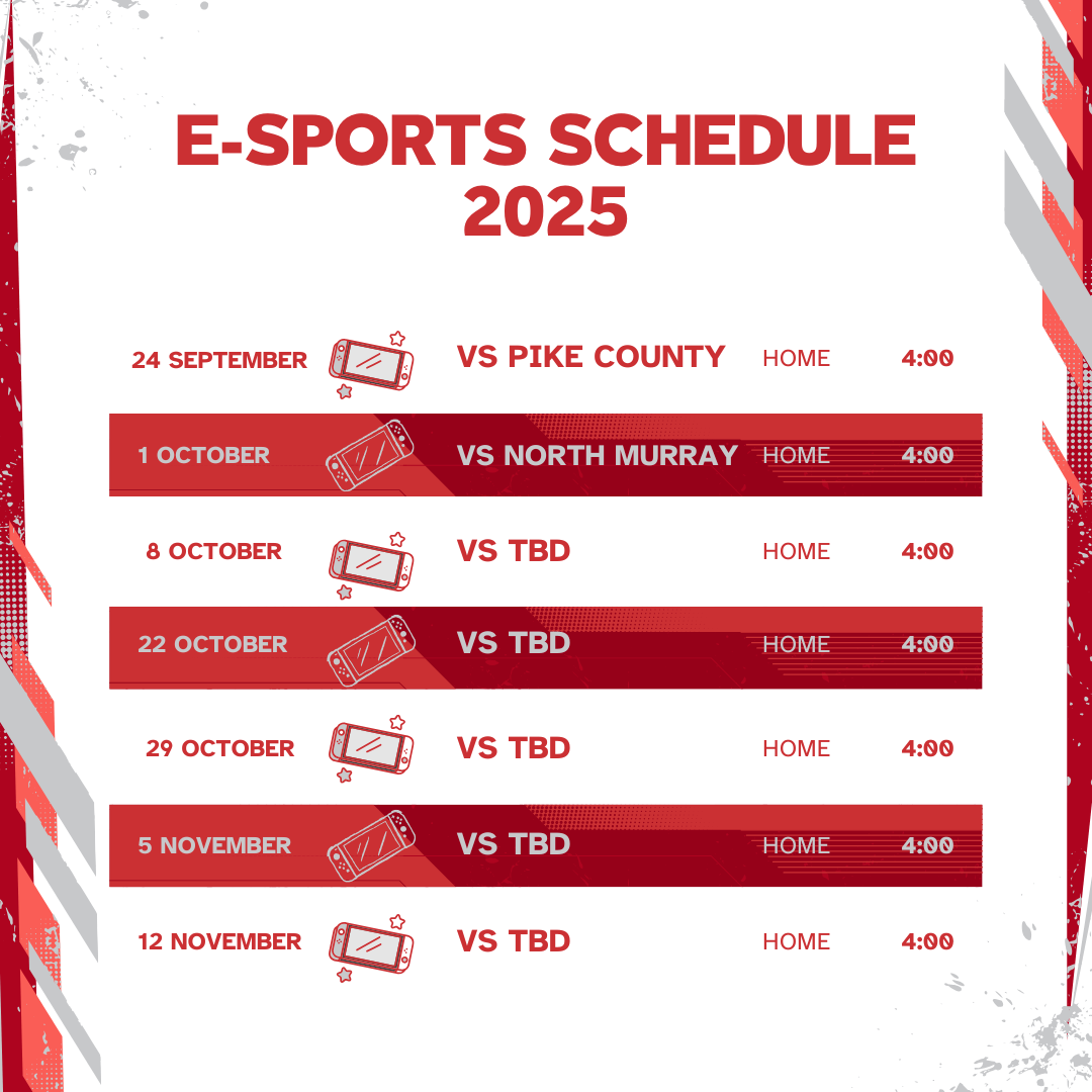 Esports schedule
