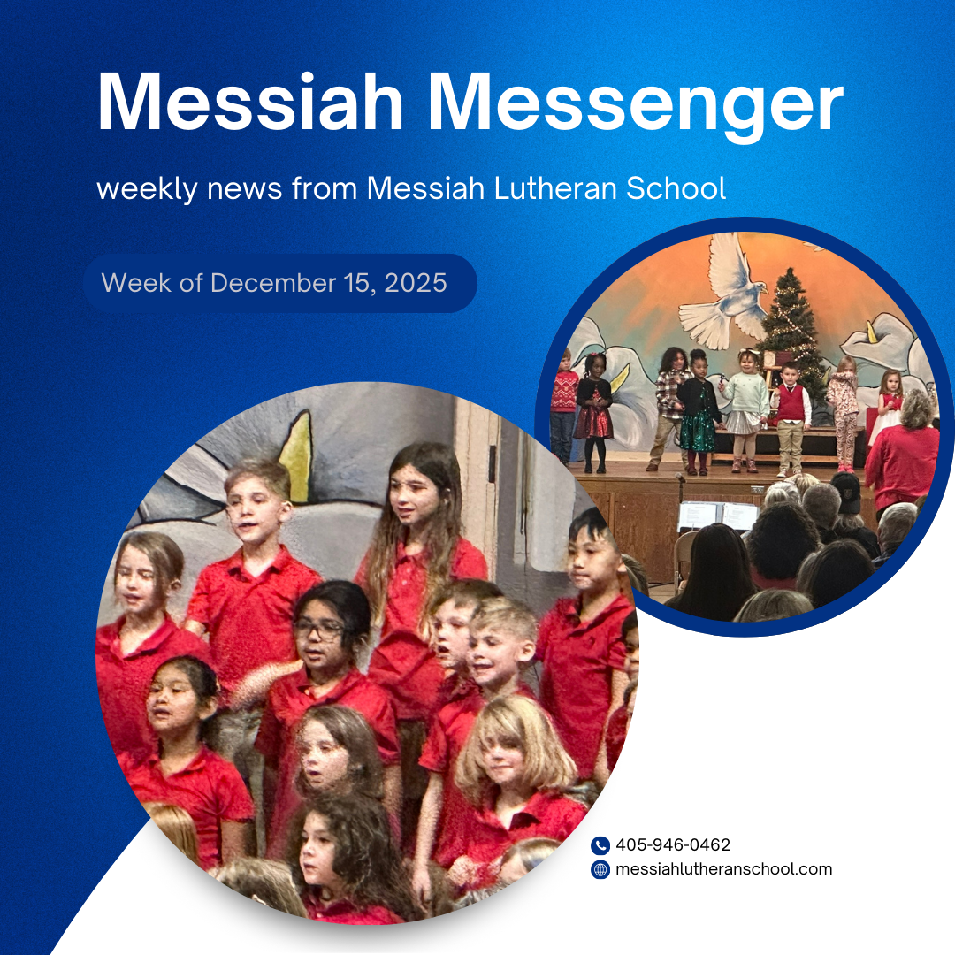 Messiah Messenger for the week of December 15, 2025