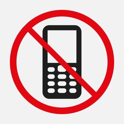 No Cell Phones Beyond This Point