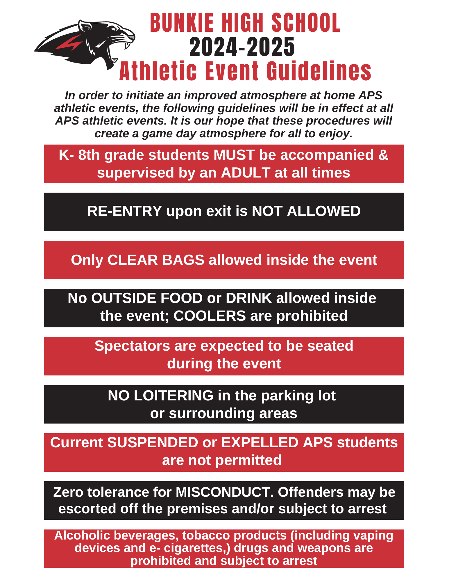 Sport Guidelines 