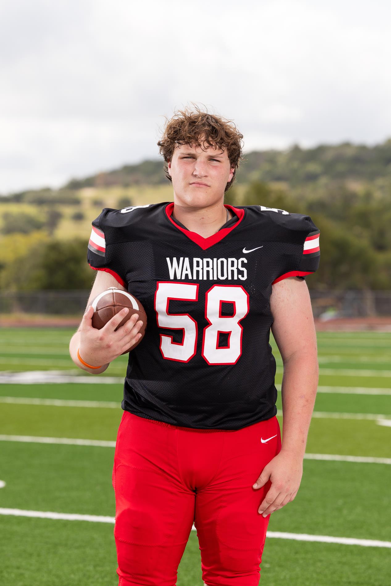 58 DANIEL PAGE, OL/DL, SR