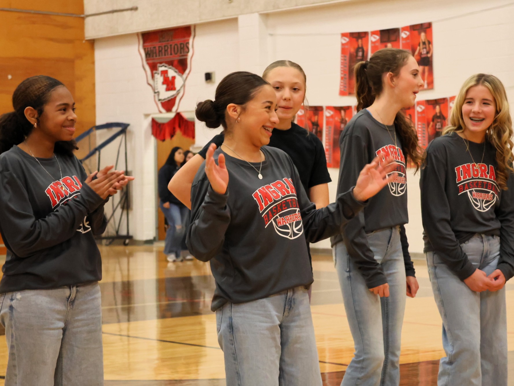 Middle School Recognition - Halftime 1.16.26