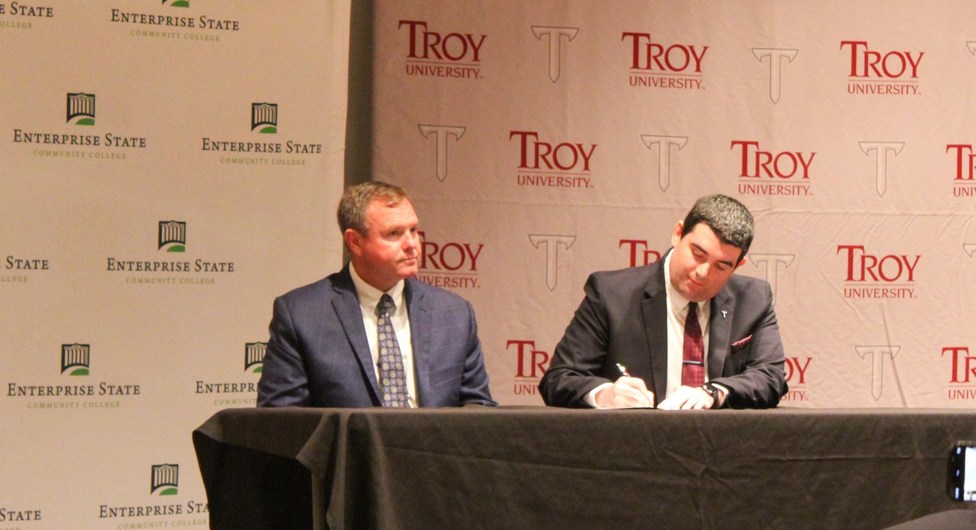 Dr. Fred Figliano (Troy University) & Dr. Danny Long (ESCC)