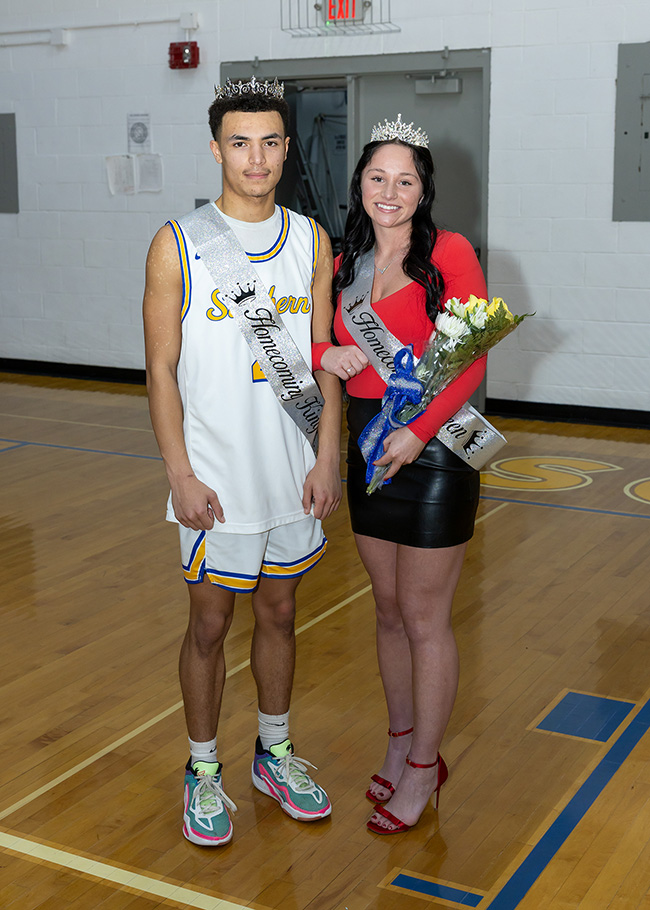 2025 Winter Homecoming King and Queen