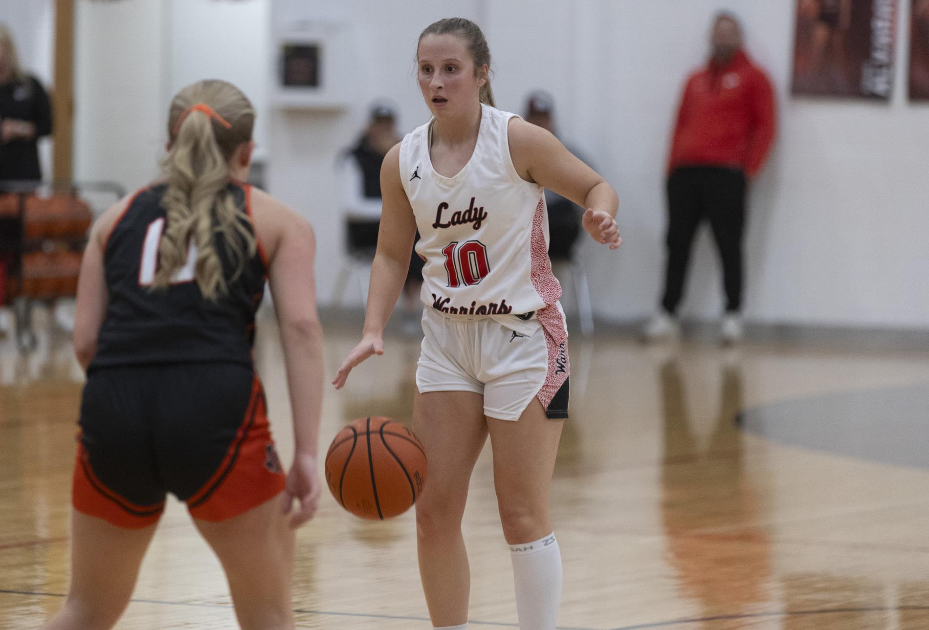 Ingram Tom Moore girls basketball vs Llano