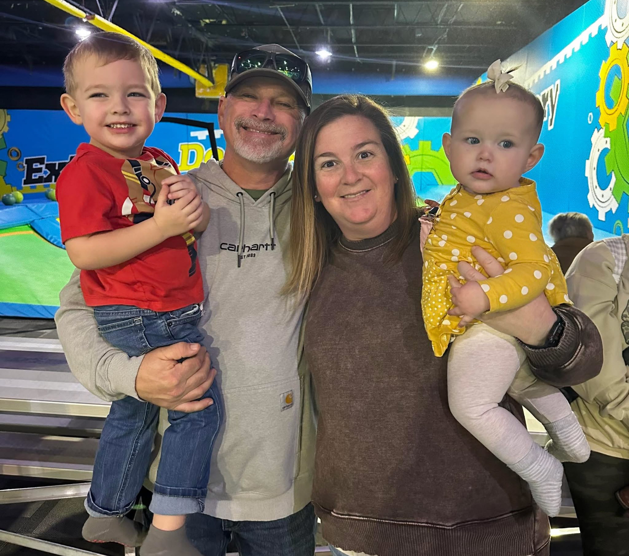 Mrs. Pike with family