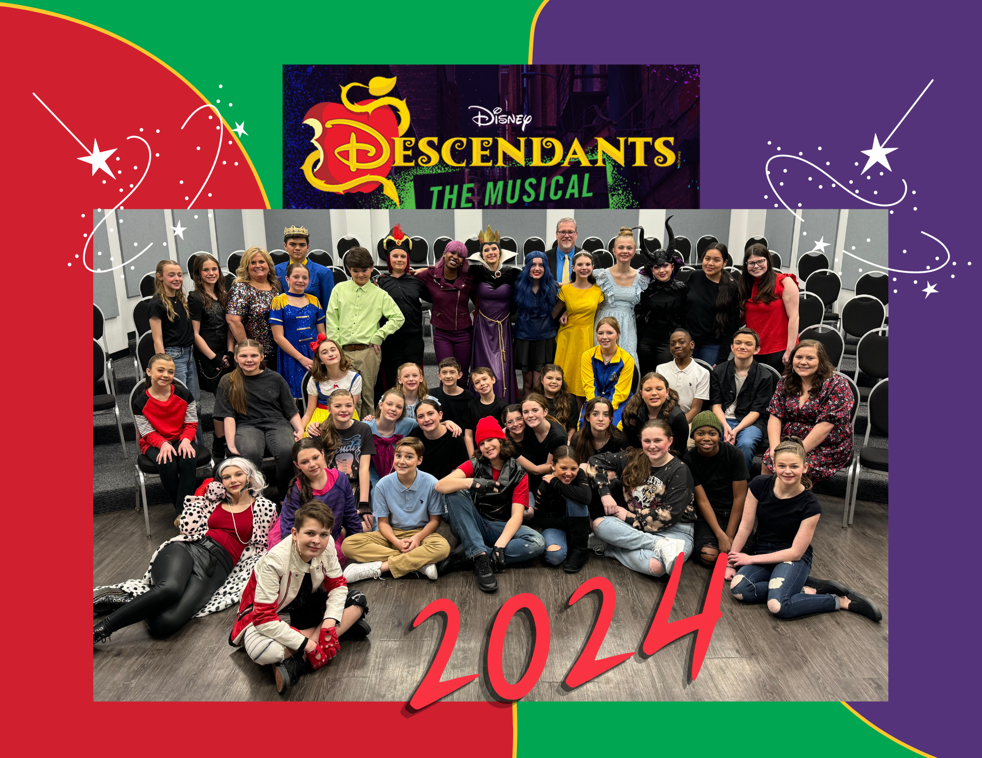 descendants play. advertisement for2024