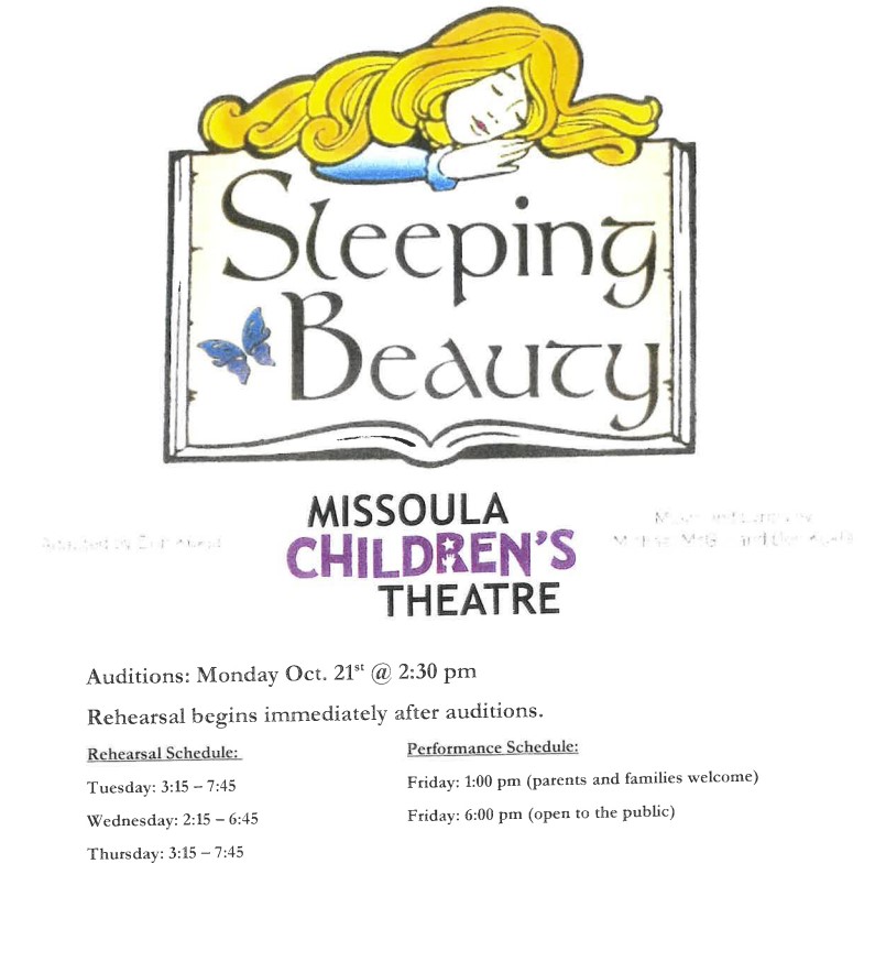 Sleeping Beauty Flyer