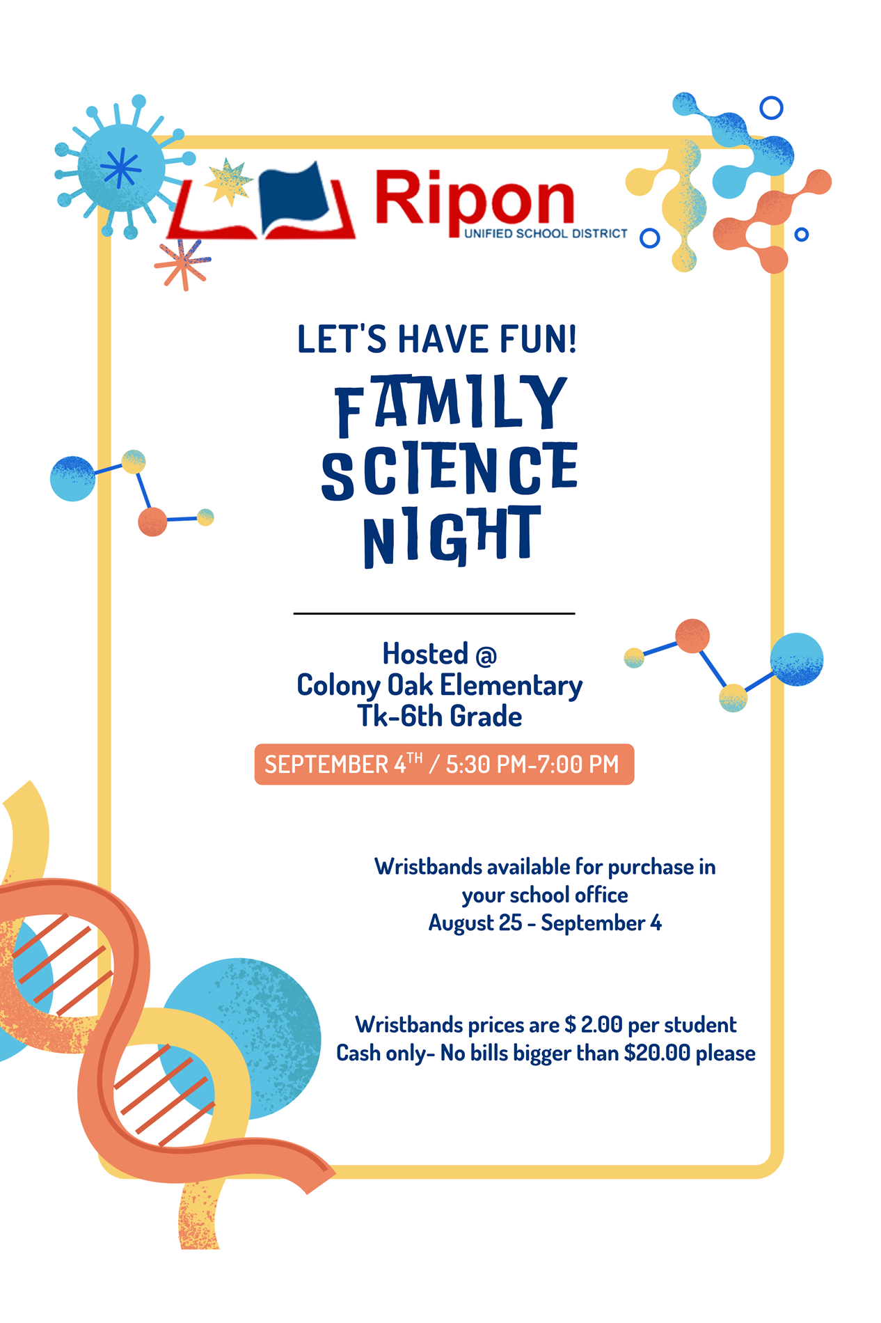 Family Science Night Family Science Night