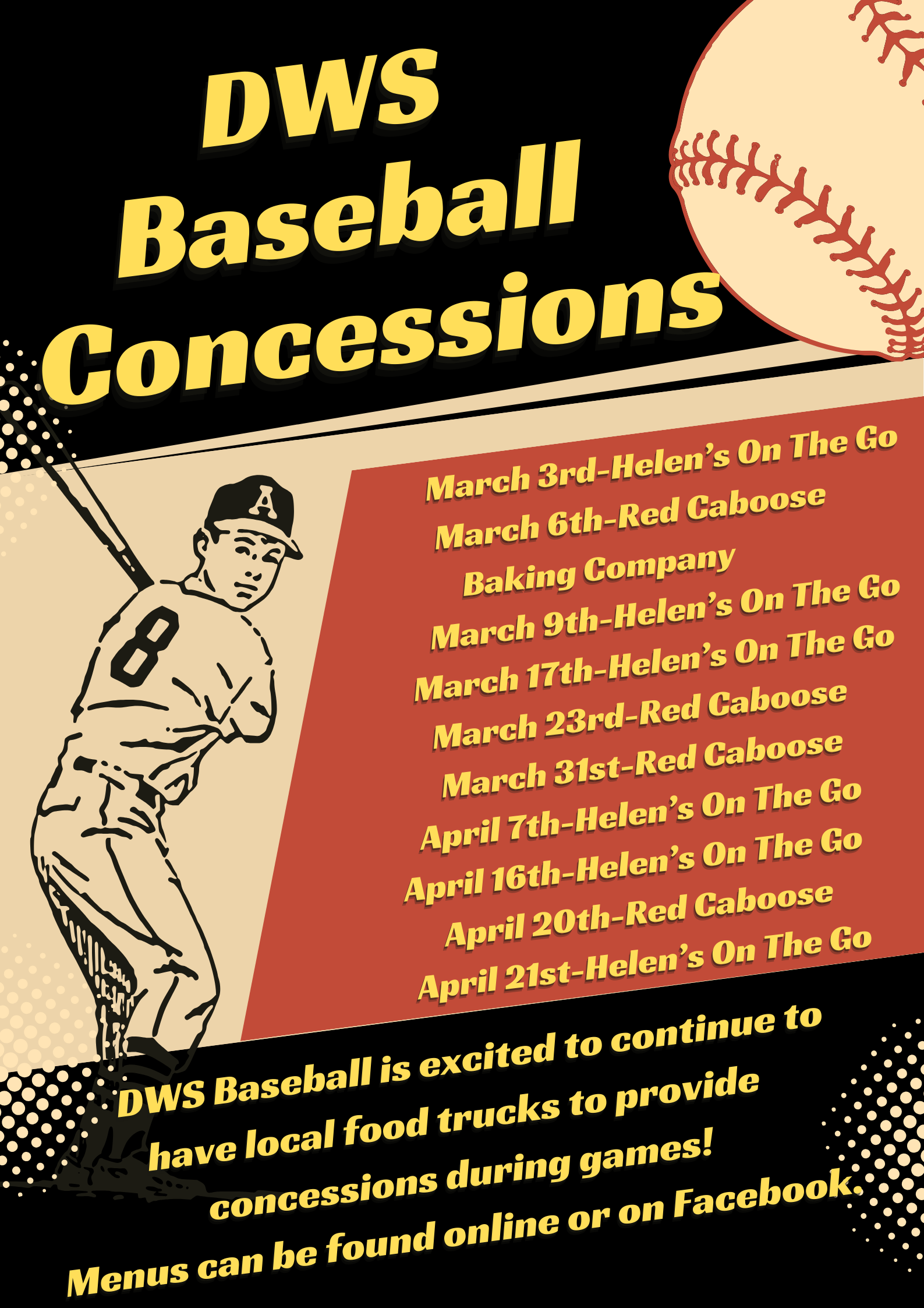 Baseball Food Turcks