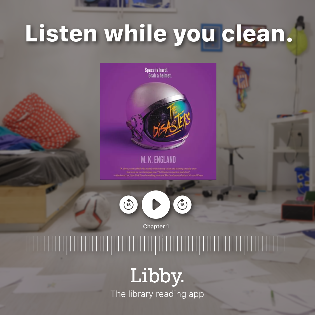 Listen while you clean...