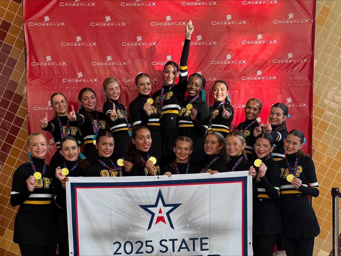 OHS State Champions in Cheerleading