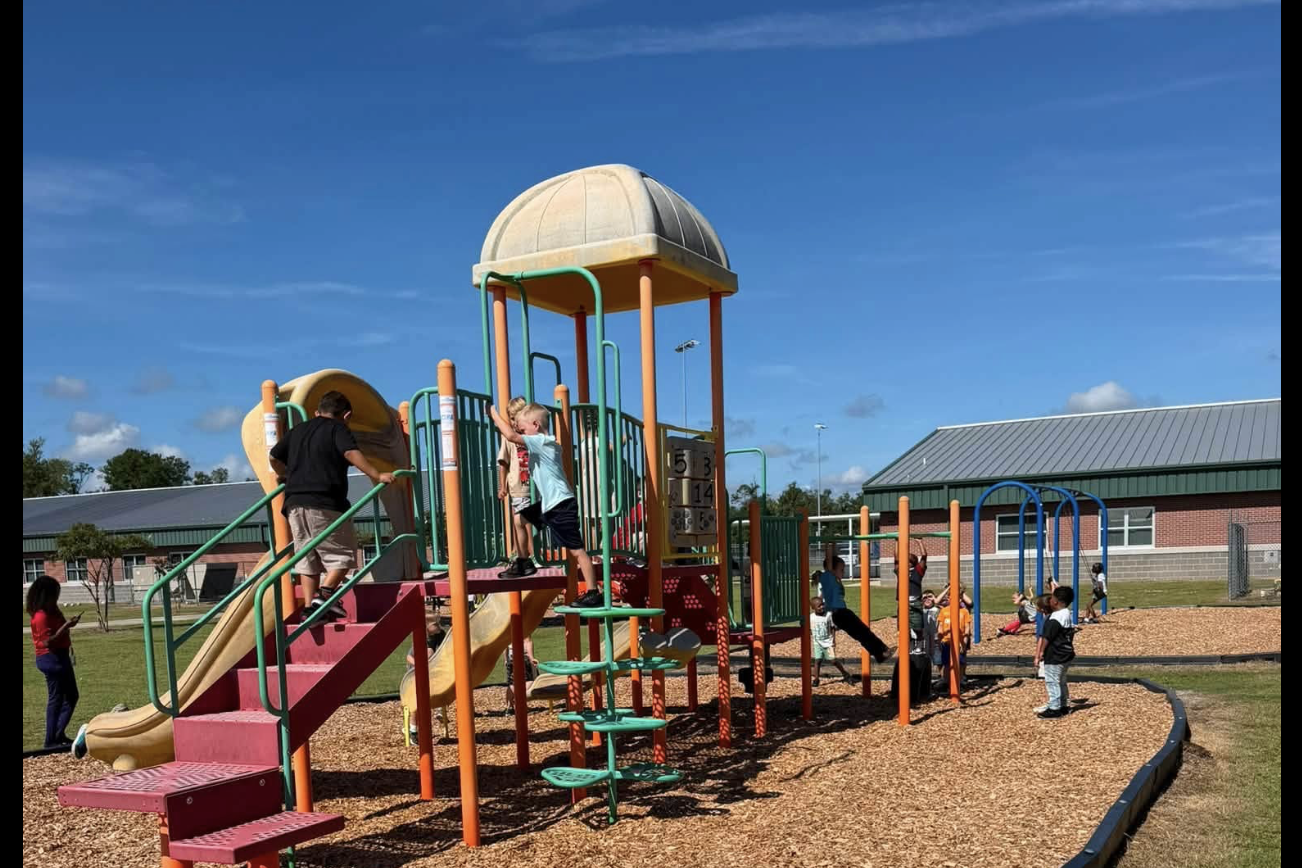 outside