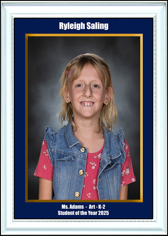 Art Student of the Year K-2