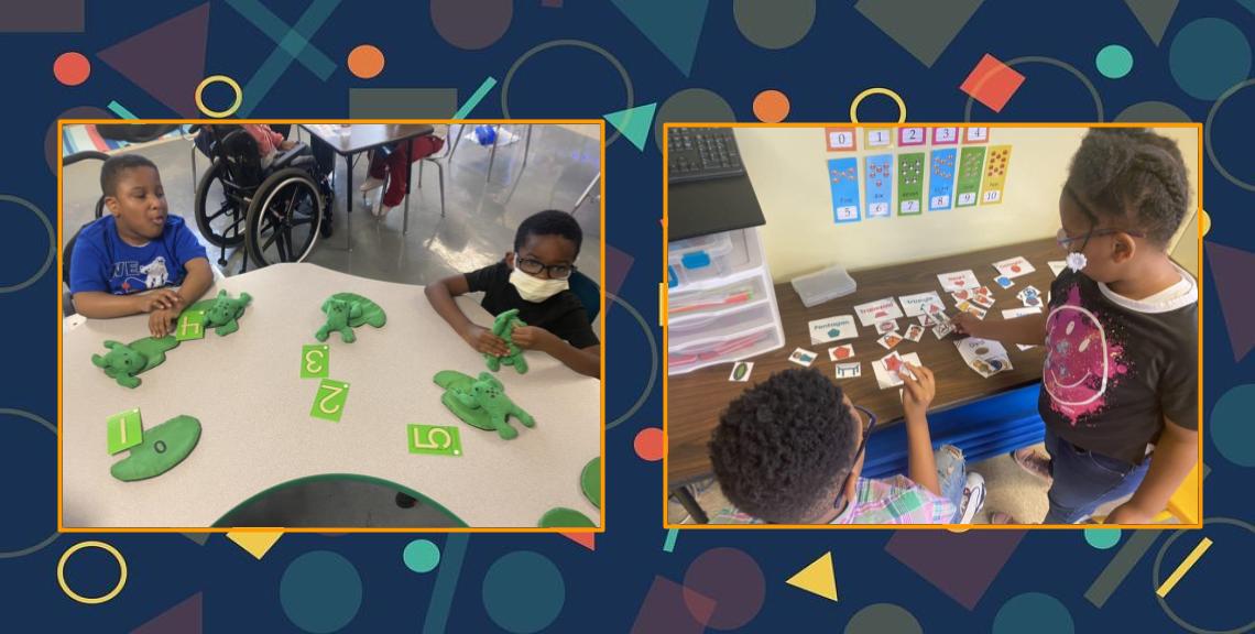 Students Engaged During Math Centers