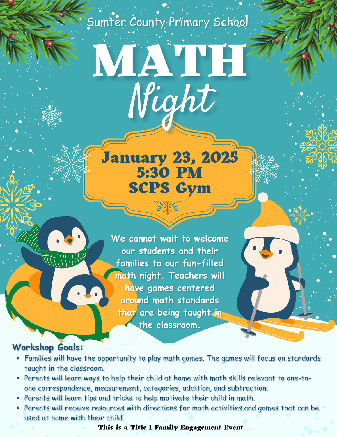 MATH NIGHT FLYER