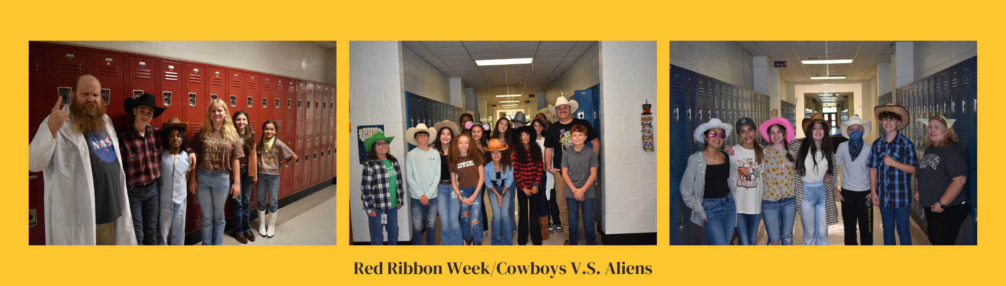 Red Ribbon Week Cowboys versus Aliens