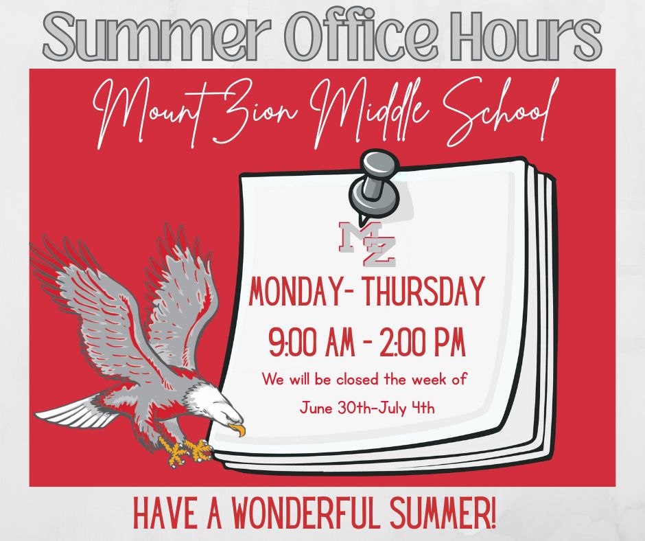 Summer Office Hours