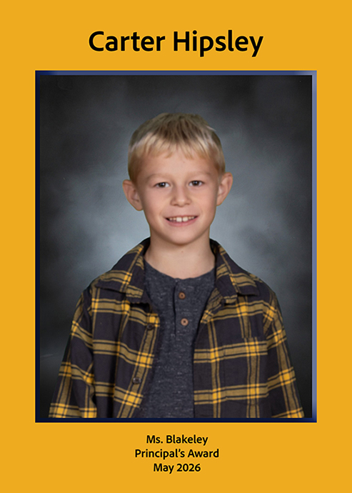 1B Principal's Award 2025-2026