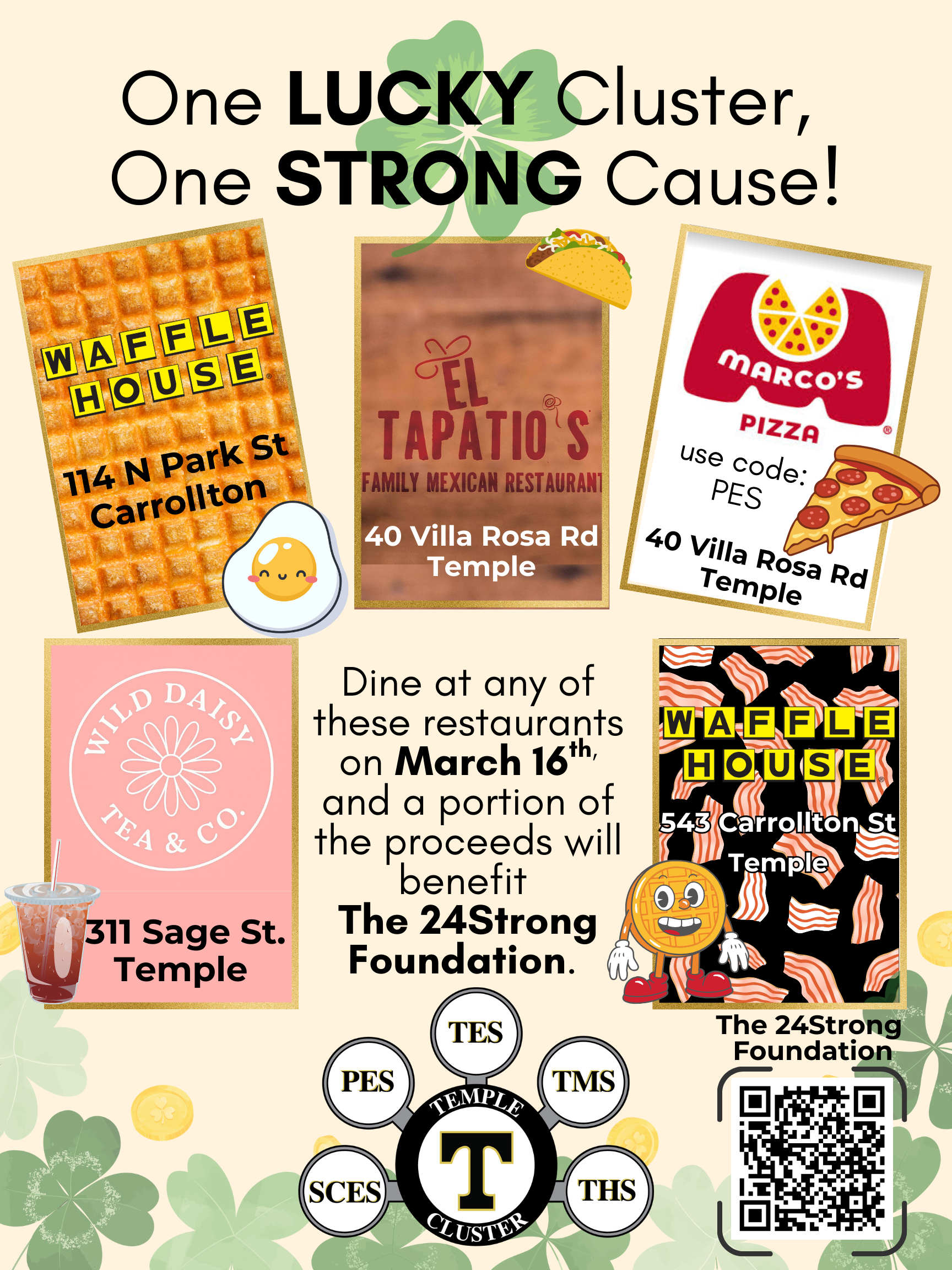 Temple Cluster Partnership Flyer