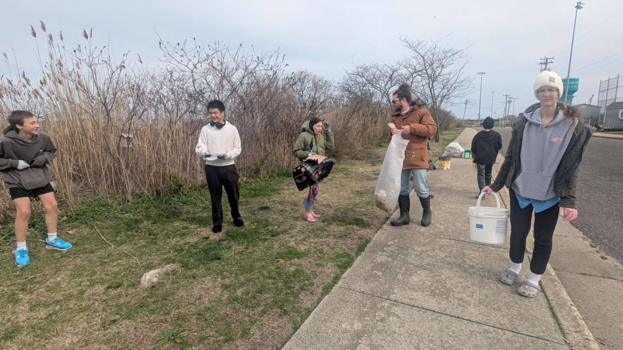 VECC Beach cleanup April 2025