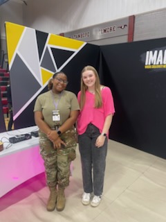 CTE Month FBLA Members at Reach and Teach ImaginEx