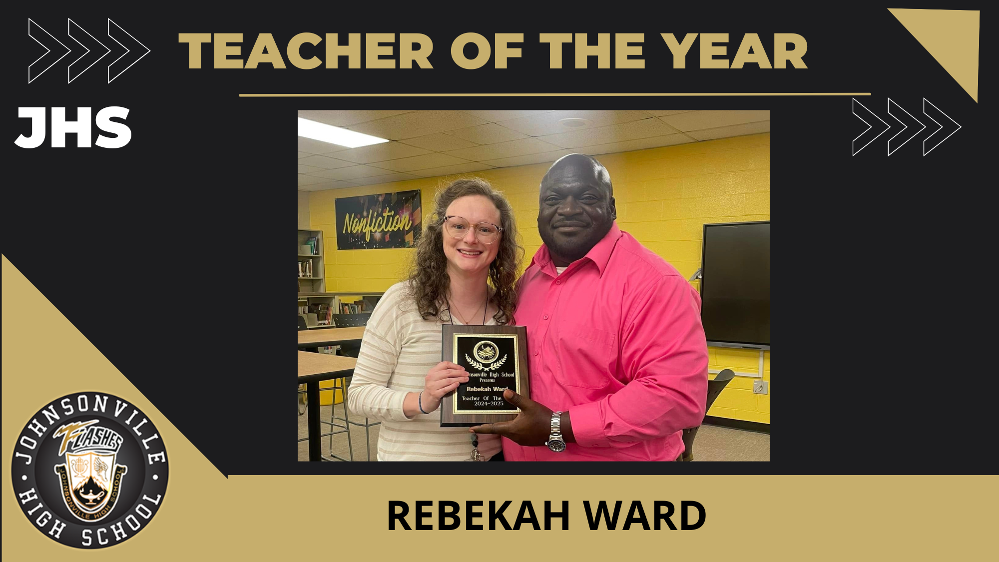 Ward: Teacher of the Year