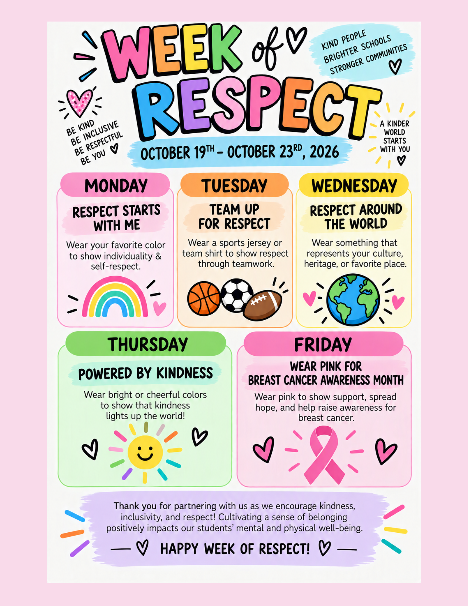 Spirit Week 2026