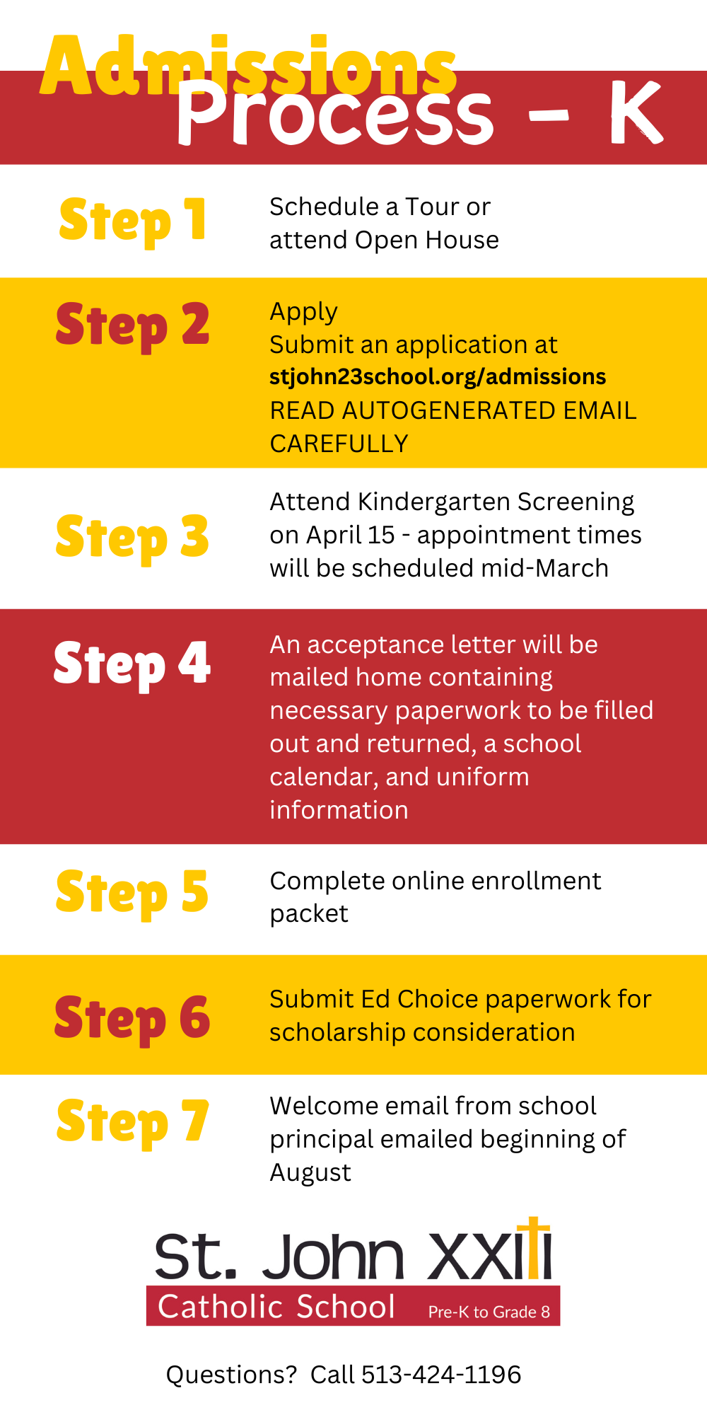 Kindergarten Admissions Process