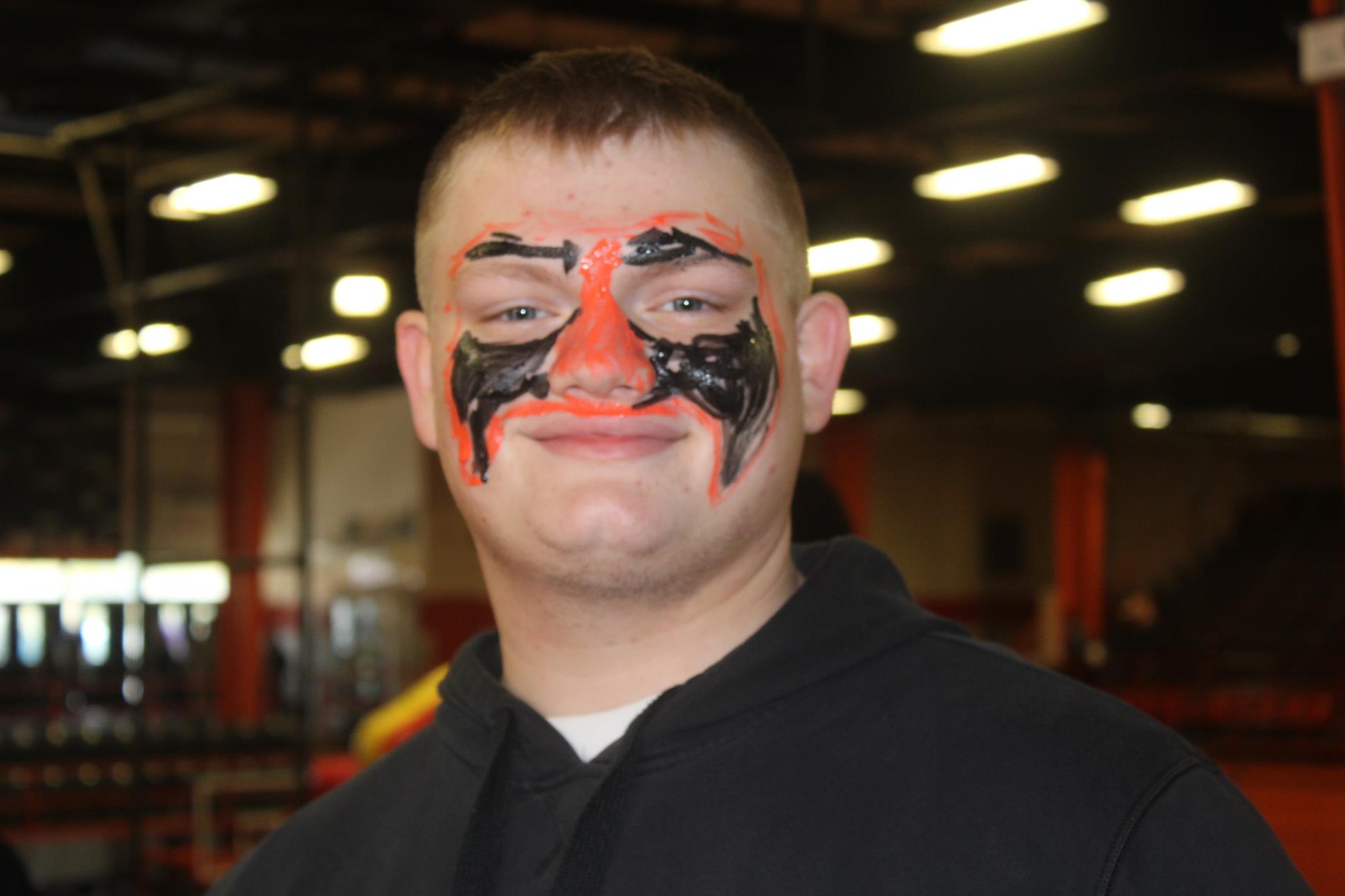 HHSStudent With Face-paint