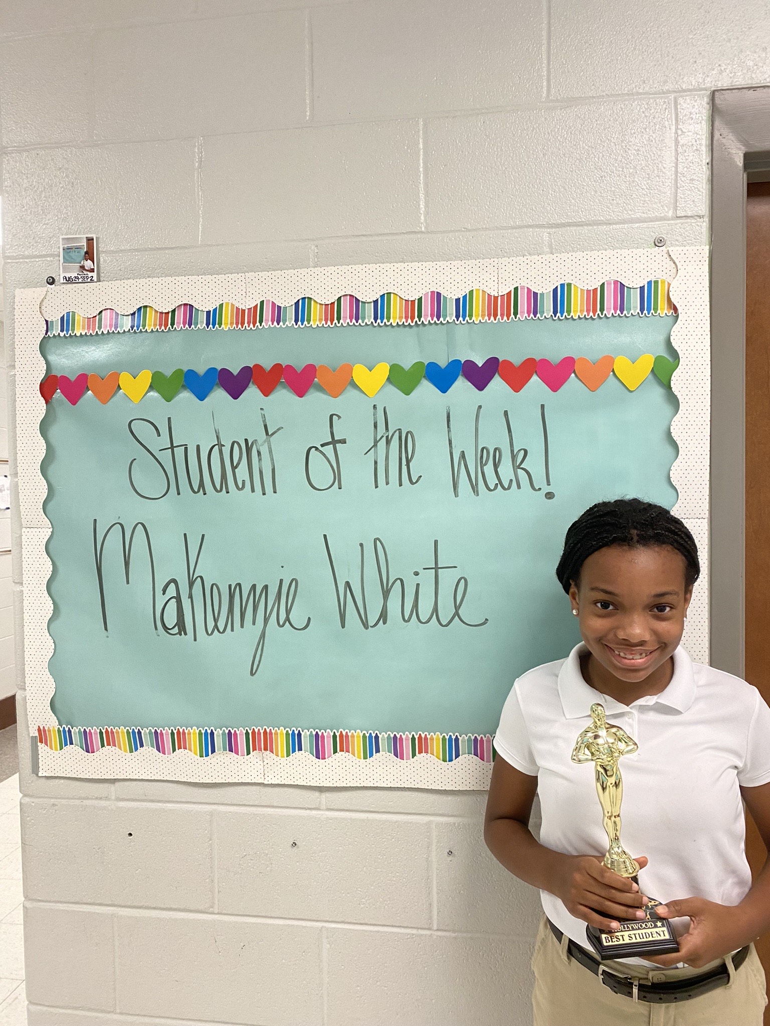 Student of the Week September!