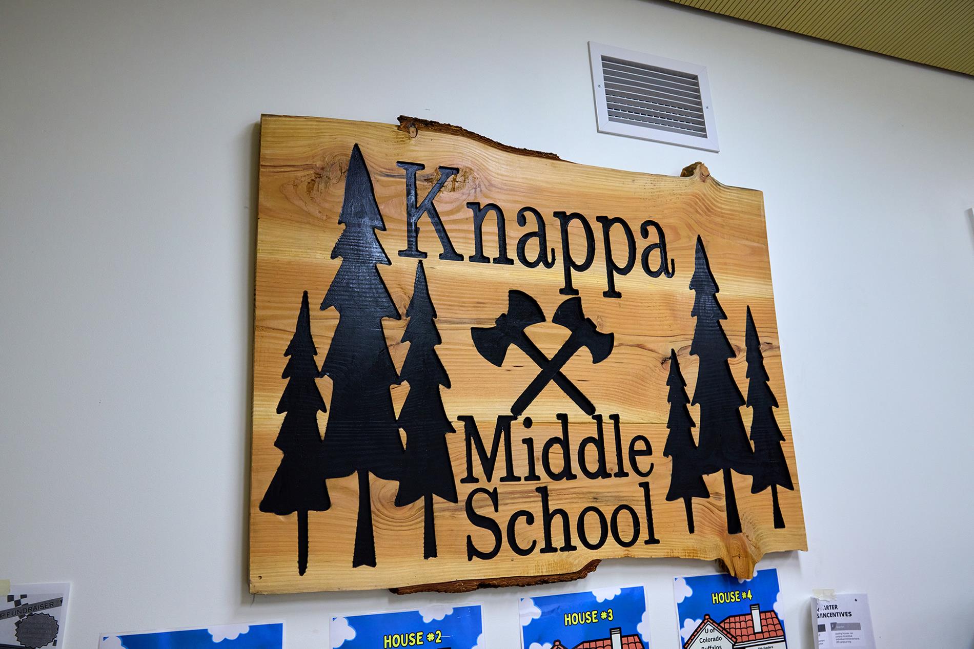 Middle School Sign