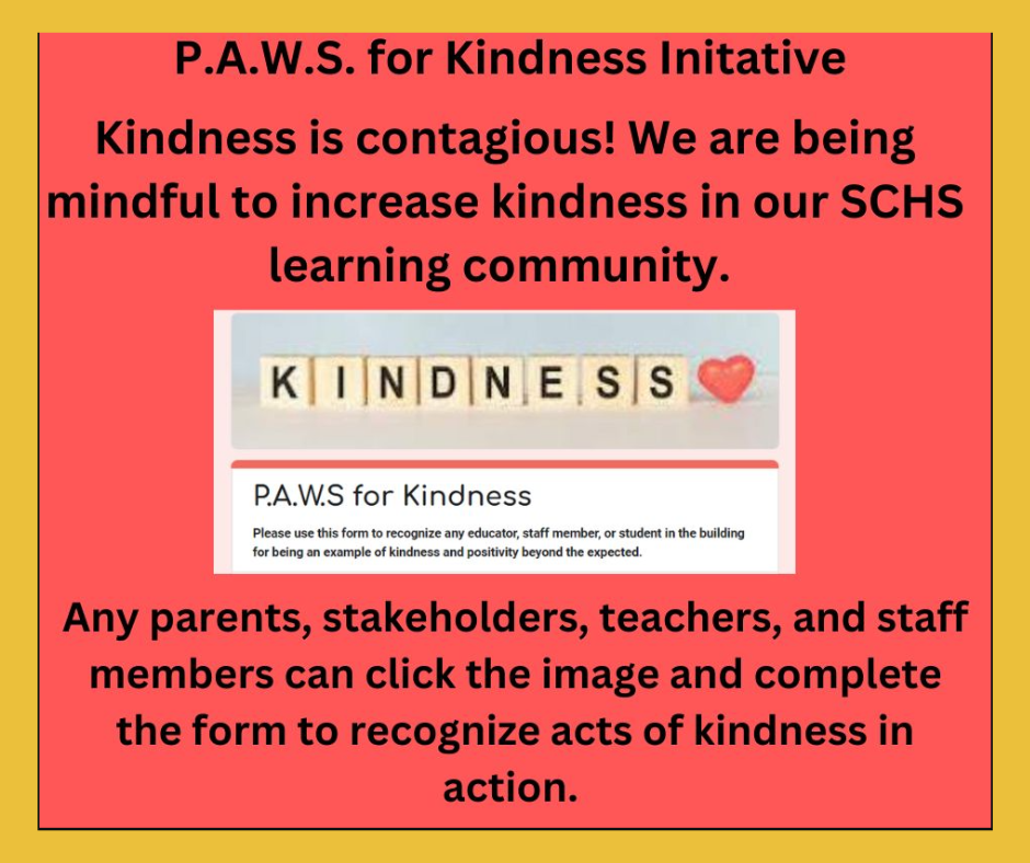 PAWS Kindness Form