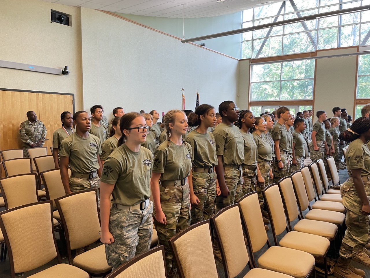 Wetumpka Cadets at JROTC Cadet Leadership Challenge (JCLC - Summer Camp)