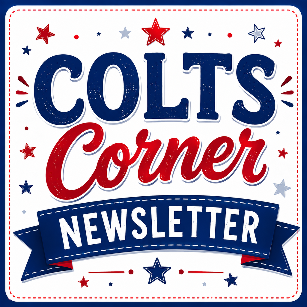 Colts Corner Monthly Newsletter