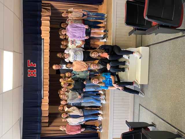 Class officers in grades 7-12