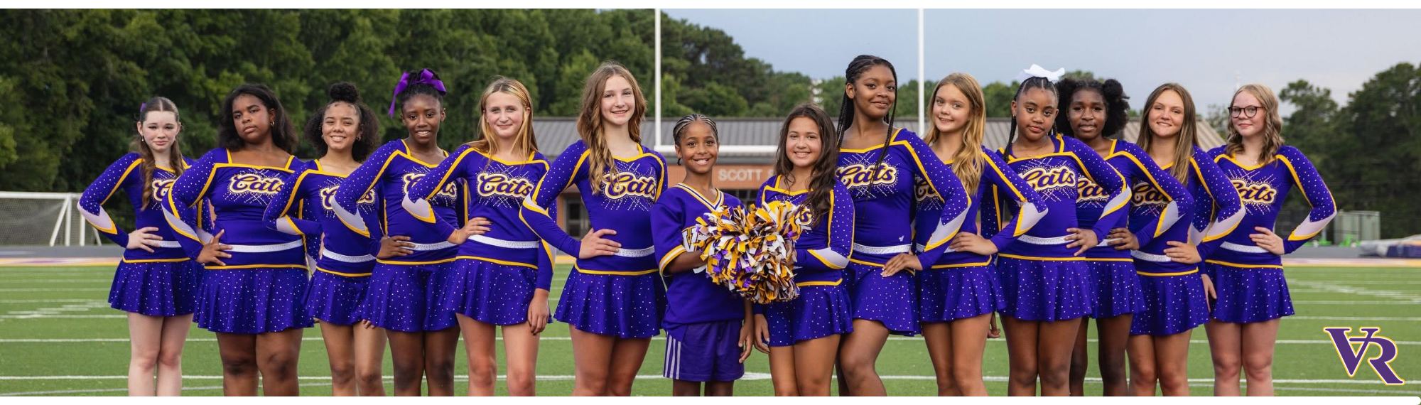 Photo of VRMS cheerleaders