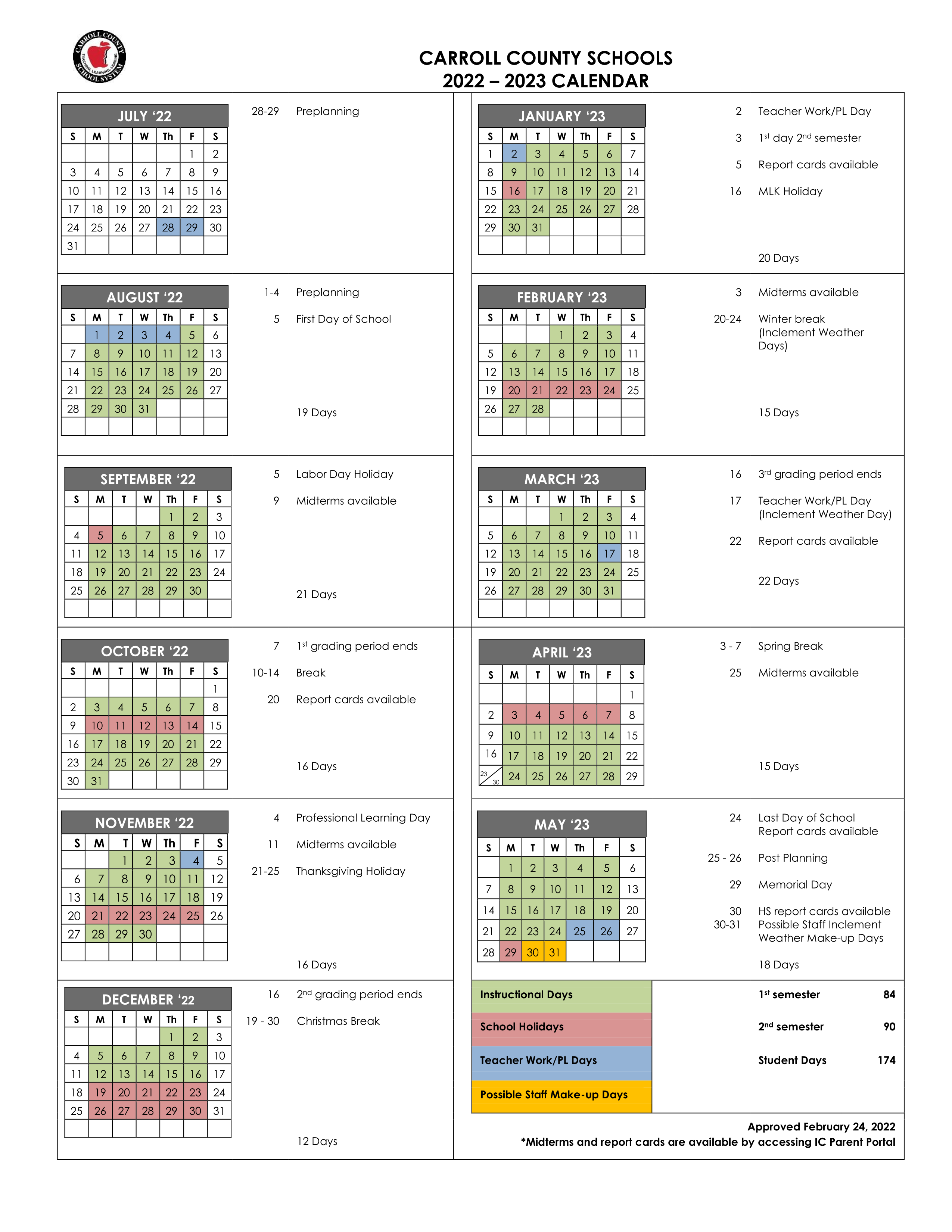Calendar - Bay Springs Middle Calendar - Bay Springs Middle