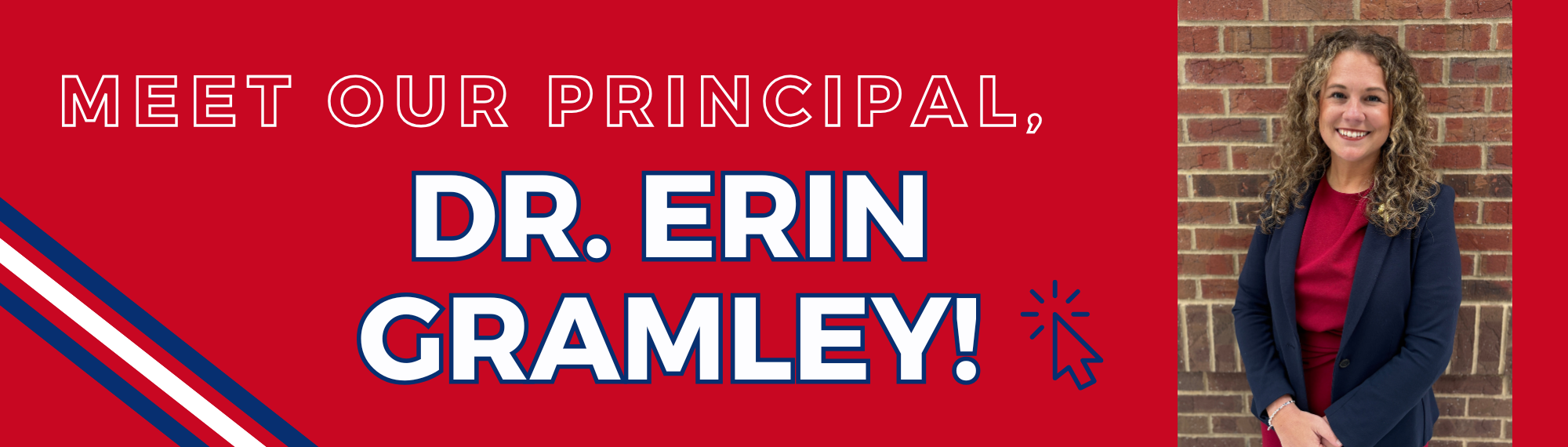 Meet our principal, Dr. Erin Gramley!