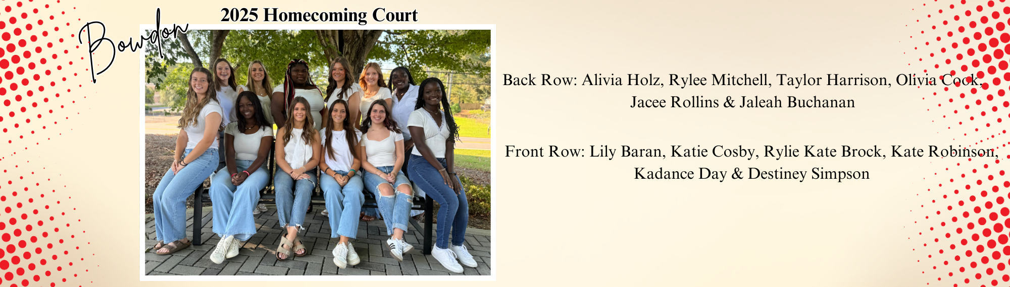 Homecoming Court
