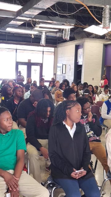 Ms. Ruby Williams held a suicide prevention awareness Program.