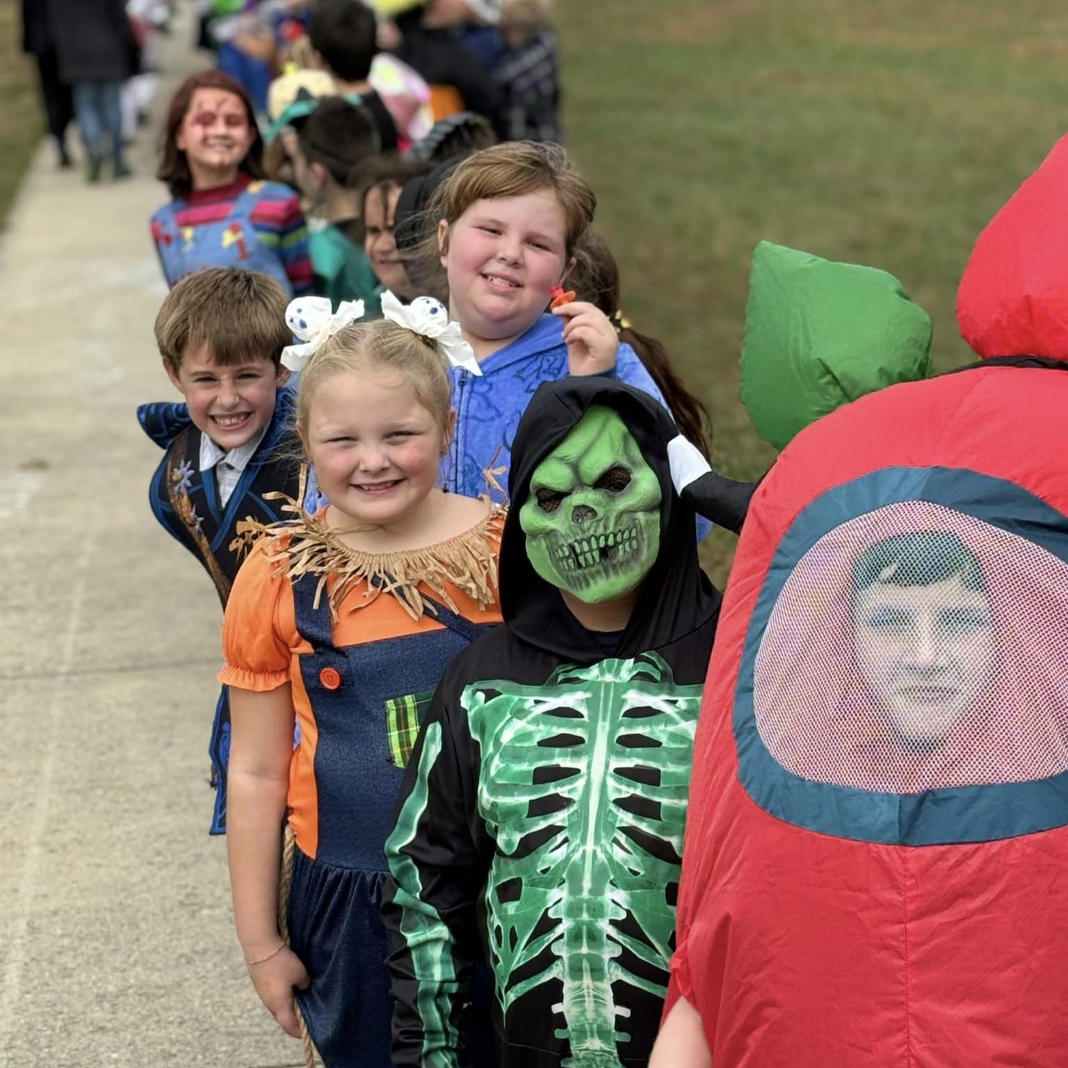 Chargers Costume parade