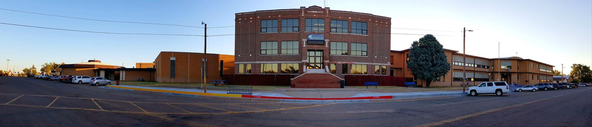 Panorama Photo of School