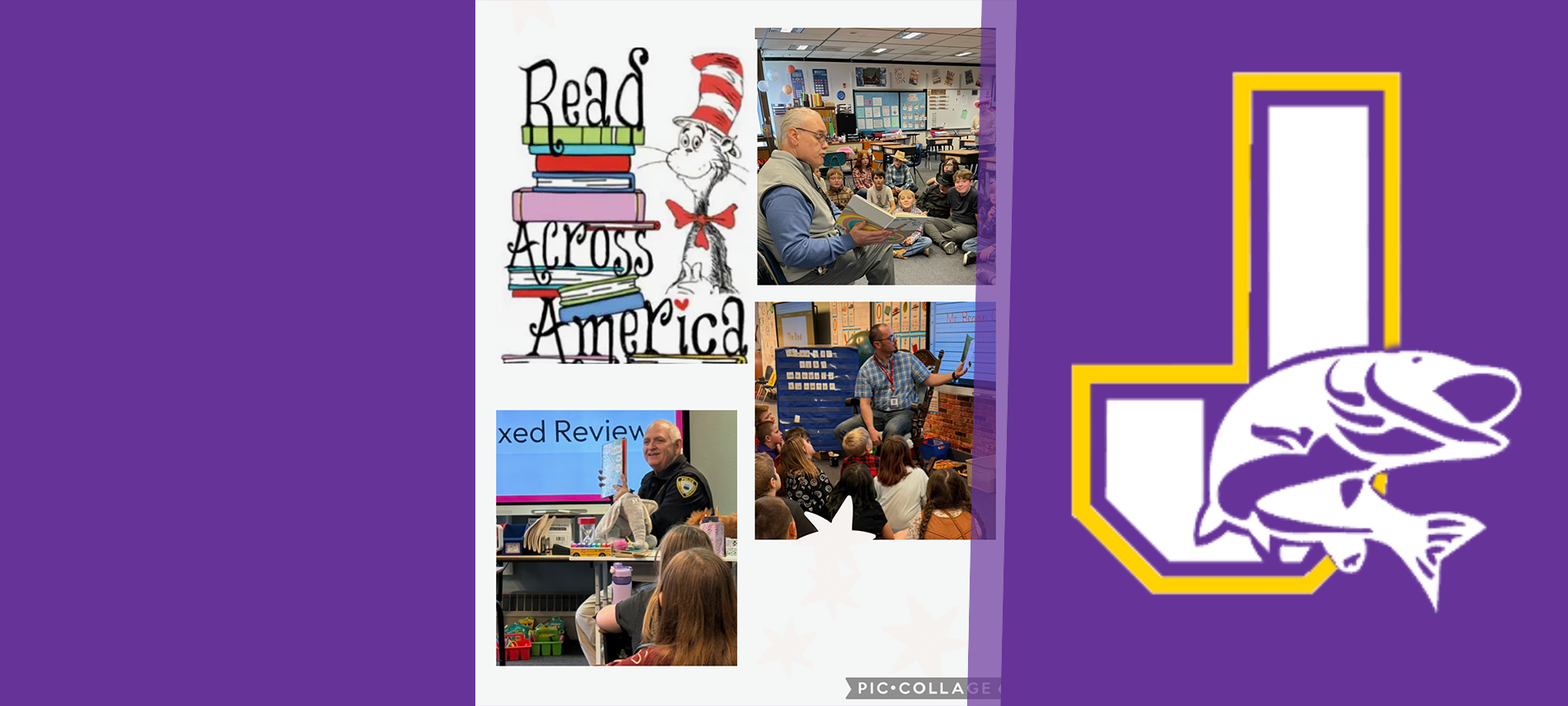 Students Read Across America pictures