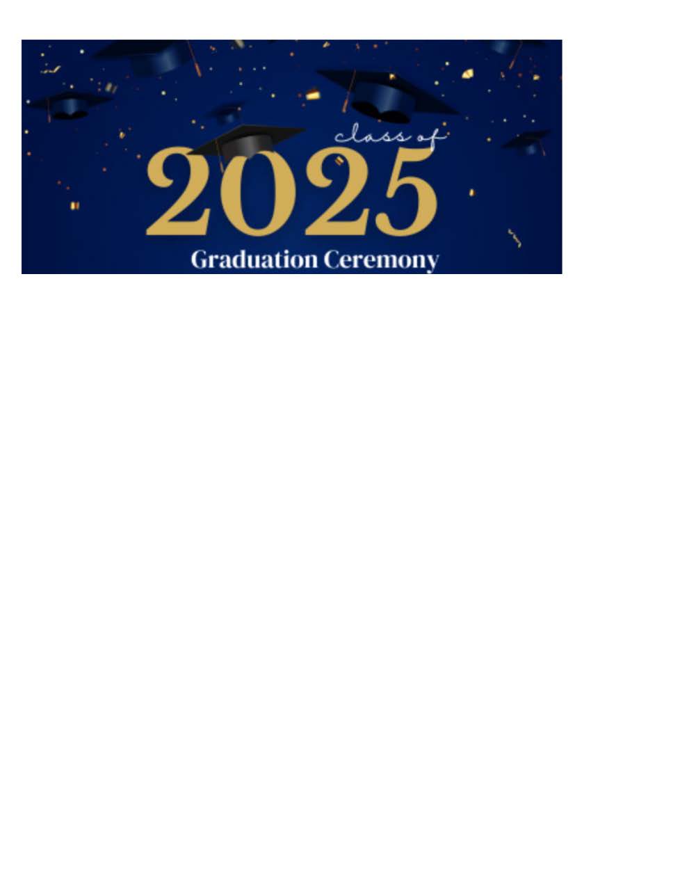 Graduation Ceremony 2025