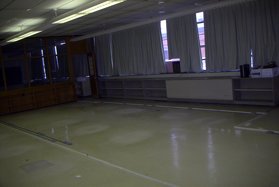 Empty HS classrooms