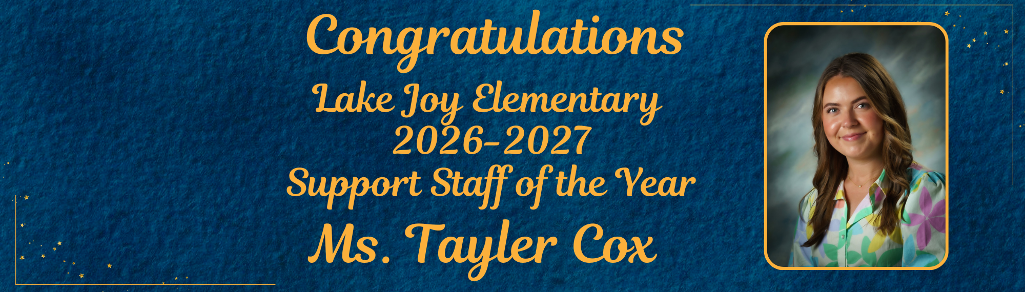 26-27 Support Staff T. Cox