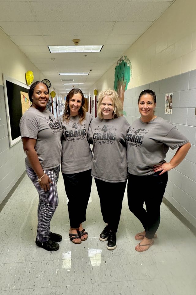 4th Grade Teachers on 4th Day of School