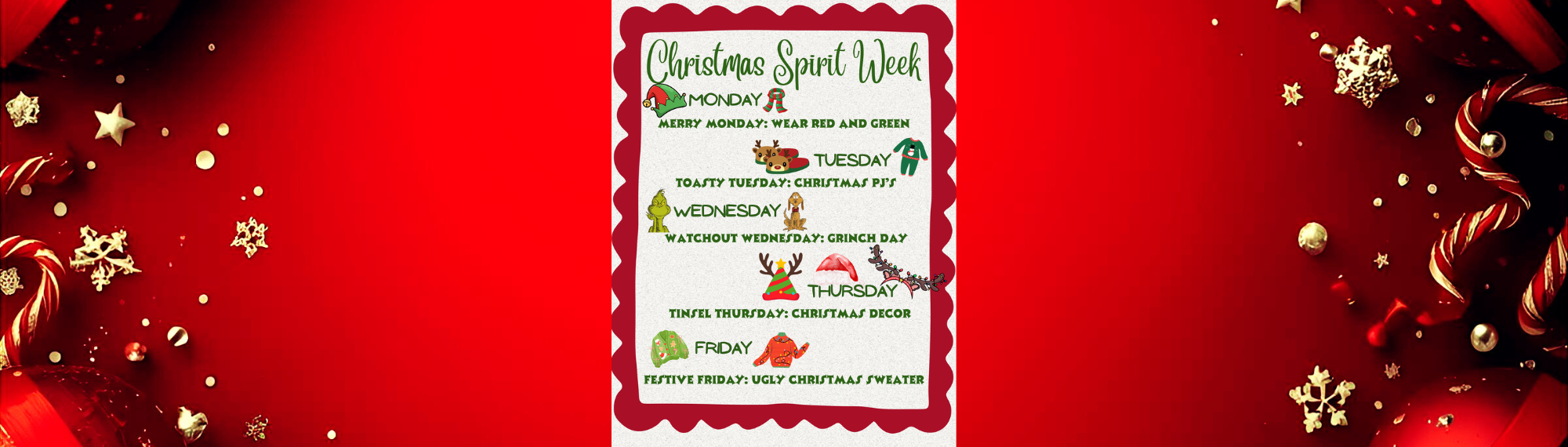 Christmas Spirit Week